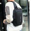 USB Charging Sport Sling Anti-Theft Shoulder Bag