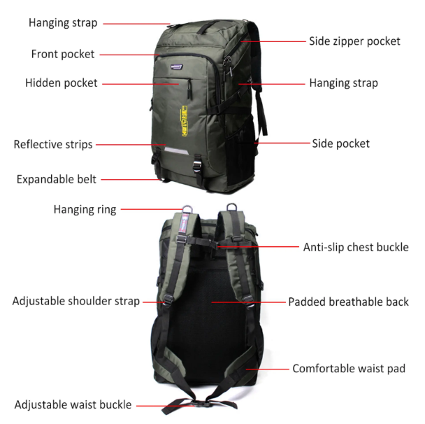 Waterproof Lightweight Cycling Backpack & Outdoor Sport Daypack