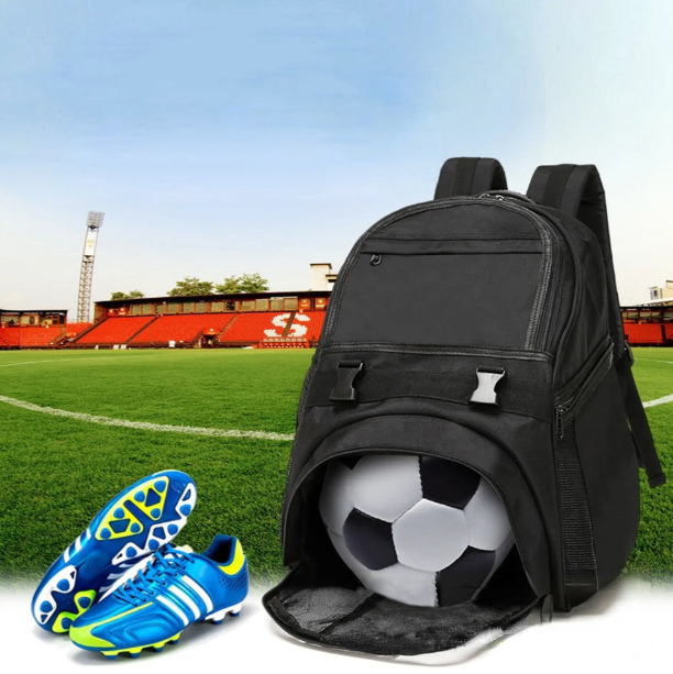 All Sport Soccer Backpack with Ball Compartment Sports Equipment Gym Travel Backpack