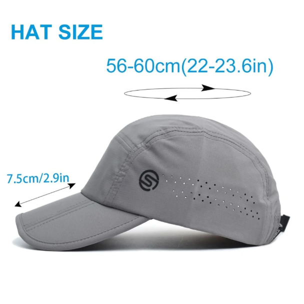 Foldable Breathable Sport Baseball Cap