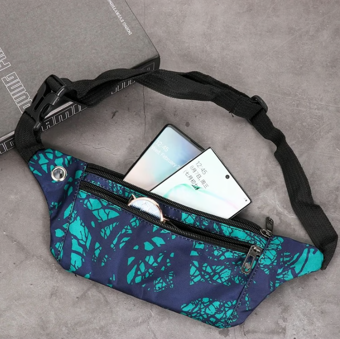 Camouflage Sport Travel Fanny Pack