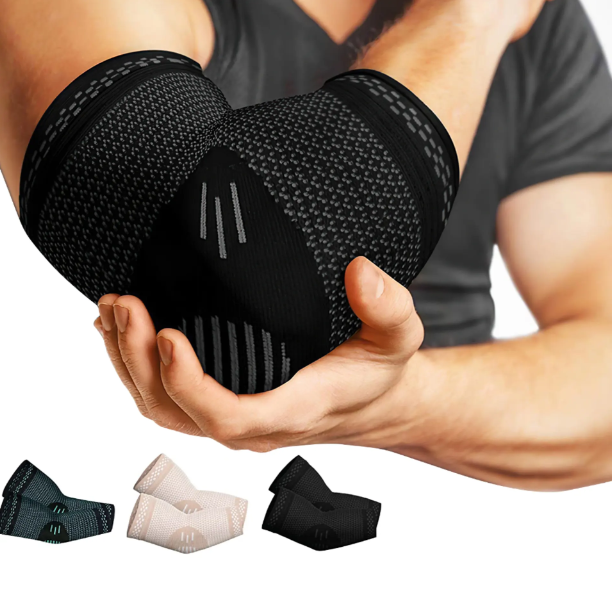 Arm Sport Support, Elastic Elbow Brace, Elbow Sport Safety, Breathable Arm Sleeve, Compression Elbow Pads