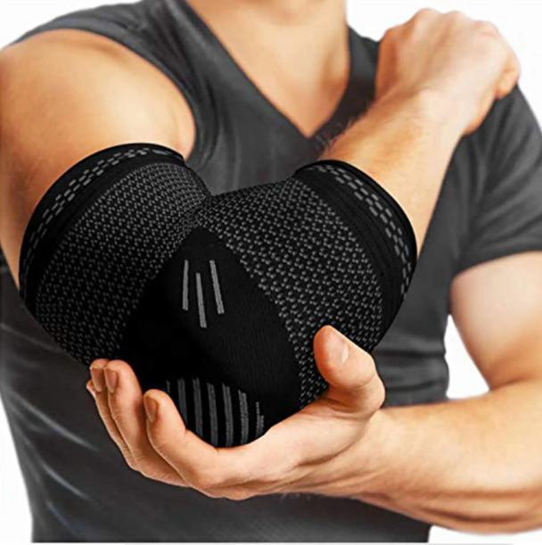Arm Sport Support, Elastic Elbow Brace, Elbow Sport Safety, Breathable Arm Sleeve, Compression Elbow Pads