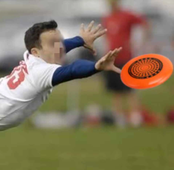 Outdoor Flying Disc Toy Portable Sport & Play Throwing Disc