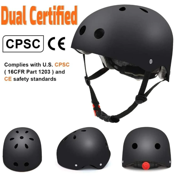 Multi-Sport Adjustable Skateboard & Bike Helmet